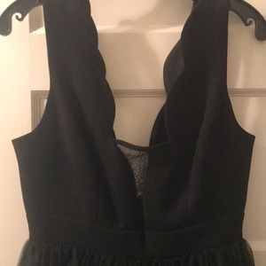 BCBGeneration black tulle gown